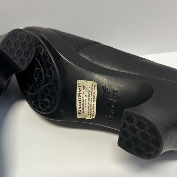 DANSKO Bennett Black Nappa Leather Pumps Heels Women's Size EU 40/US 9 - Picture 4 of 5